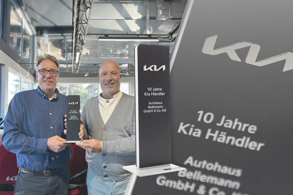 10 Jahre KIA-Händler Preisverleihung Autohaus Bellemann GmbH & Co. KG 